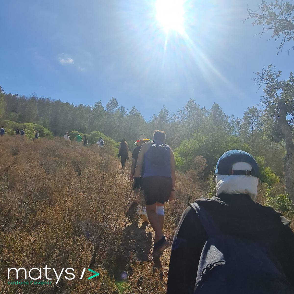 Team Building (marche nordique ) de matys ESn marocaine